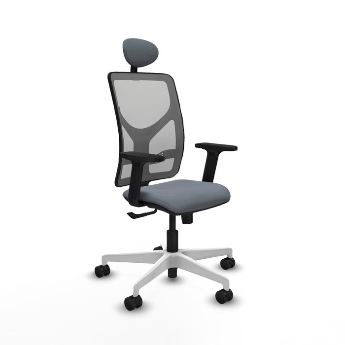 PIQUERAS Y CRESPO Silla de oficina Motilla Gris con Mecanismo Sincro PIQUERAS Y CRESPO Silla de oficina Motilla Gris con Mecanismo Sincro
