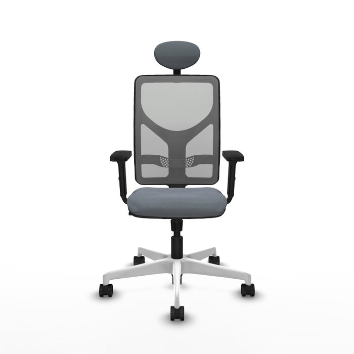 PIQUERAS Y CRESPO Silla de oficina Motilla Gris con Mecanismo Sincro PIQUERAS Y CRESPO Silla de oficina Motilla Gris con Mecanismo Sincro