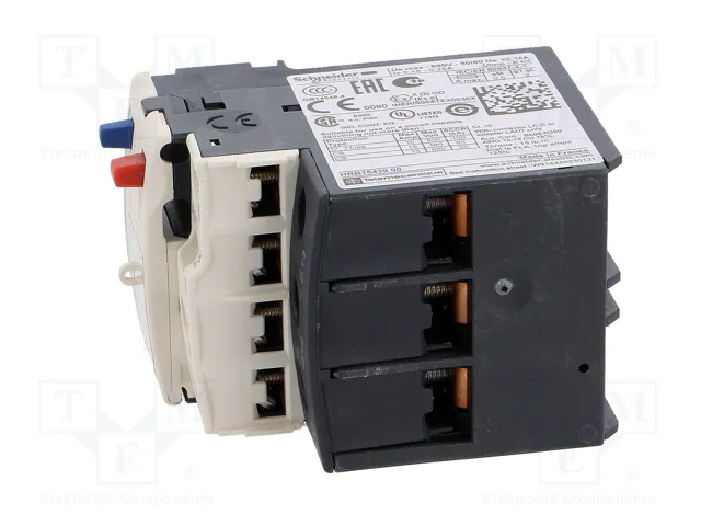 SCHNEIDER ELECTRIC LRD02 Relé térmico TeSys D 0,16÷0,25A