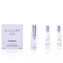 Chanel Allure Homme Sport Cologne Eau de Toilette - Pack Vaporizador de Viaje Recargable con 2 Recargas, 3 x 20 ml, Fragancia Cítrica Aromática para Hombre
