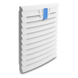 DeLOCK 67471 Filtro para ventilador con clip Blanco/Azul