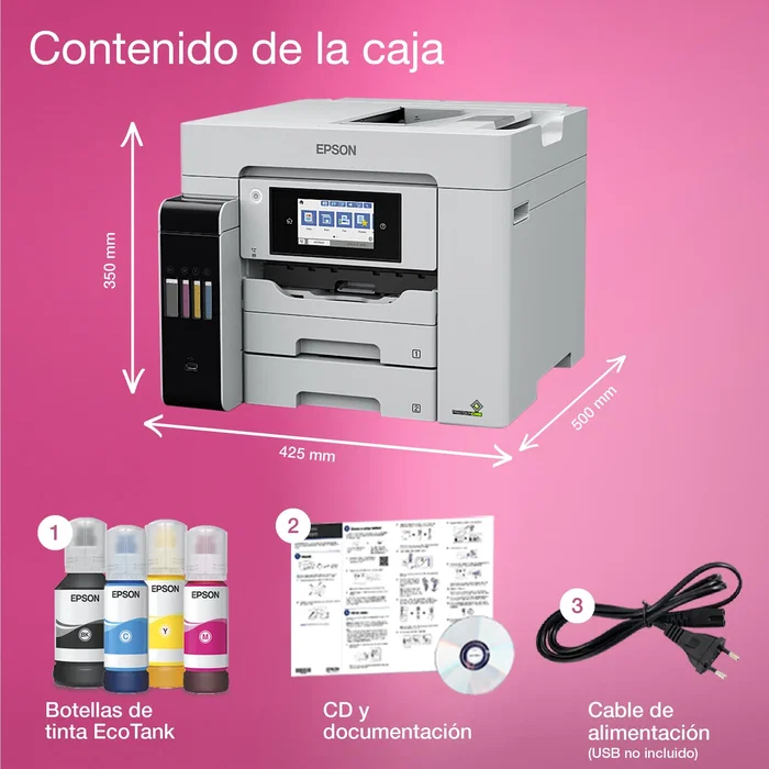 Epson EcoTank Pro ET-5885 Multifunción Inyección de Tinta A4