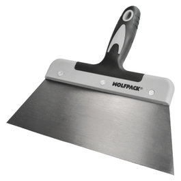 WOLFPACK LINEA PROFESIONAL Espátula de Acero de 25 cm con Mango TPR