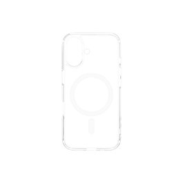 eSTUFF Funda INFINITE OSLO para iPhone 16 Plus, Híbrida Magnética Transparente con 86% Plástico Reciclado