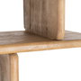 Estantería Natural Madera de Mango Salón 106 X 35,50 X 175 C