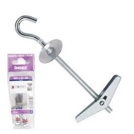 INDEX Blister Palomilla Con Muelle Gancho Metrica M-6