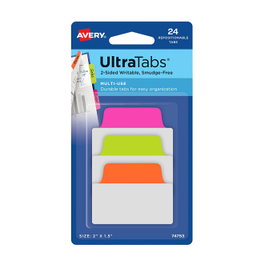 AVERY Zweckform UltraTabs Multi-Use Haftmarker colores surtidos 24 hojas