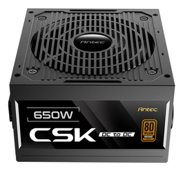 Antec CSK650DC EC Fuente de Alimentación 650W 80 PLUS Bronze ATX Negro