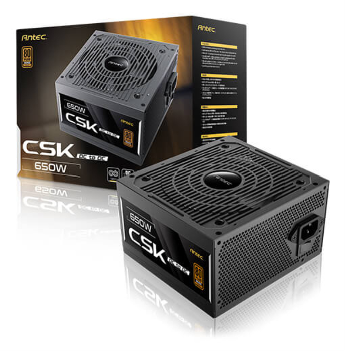 Antec CSK650DC EC 650 W 80 PLUS Bronze ATX Negro