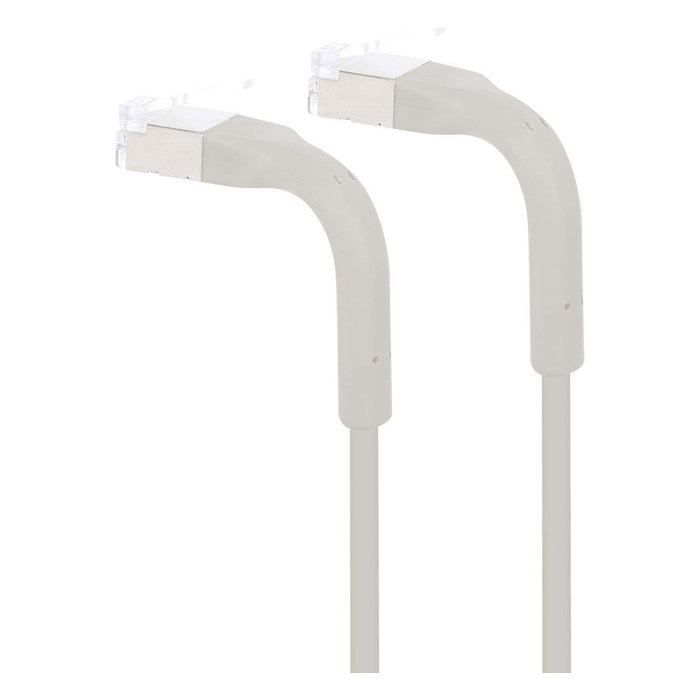 Intellinet 745130 Patch Cable Cat6a F/FTP 1 m Gris (RJ-45/RJ-45), 10 Gigabit Ethernet, 10GBase-T, 500 MHz, PoE++, LSZH, Cobre