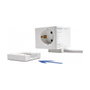 DeLOCK Extensión de Enchufe Cúbico 3 Tomas con Protección para Niños y USB, 1,5 m, Blanco