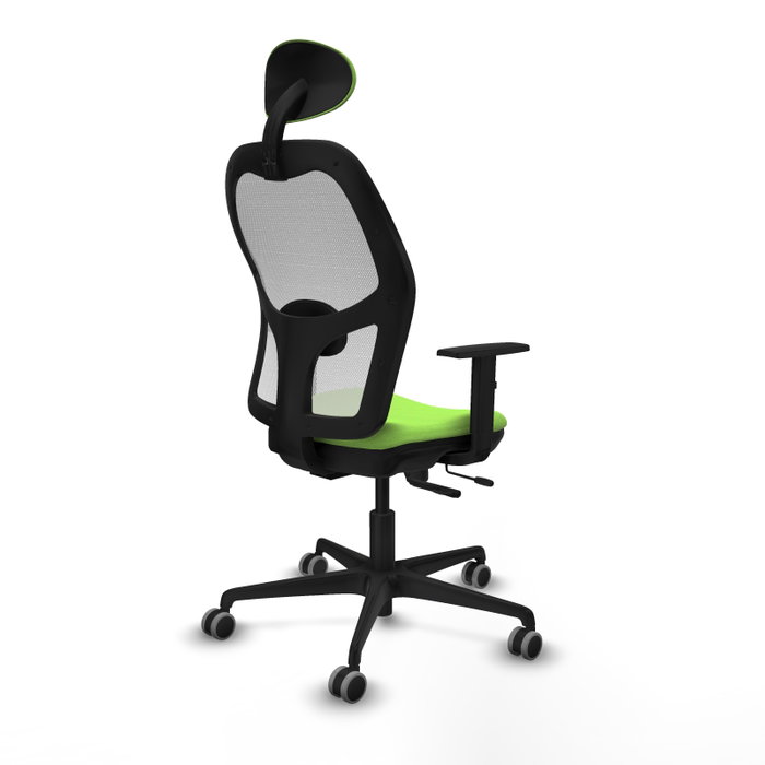 PIQUERAS Y CRESPO Silla de oficina Jorquera con mecanismo Sincro/Traslack, Pistacho y Blanco PIQUERAS Y CRESPO Silla de oficina Jorquera con mecanismo Sincro/Traslack, Pistacho y Blanco