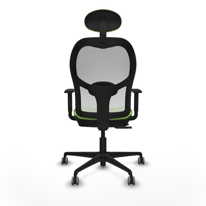 PIQUERAS Y CRESPO Silla de oficina Jorquera con mecanismo Sincro/Traslack, Pistacho y Blanco PIQUERAS Y CRESPO Silla de oficina Jorquera con mecanismo Sincro/Traslack, Pistacho y Blanco