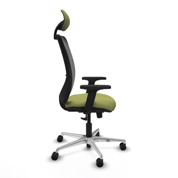 PIQUERAS Y CRESPO Silla de oficina Zulema Verde oliva con mecanismo Sincro PIQUERAS Y CRESPO Silla de oficina Zulema Verde oliva con mecanismo Sincro