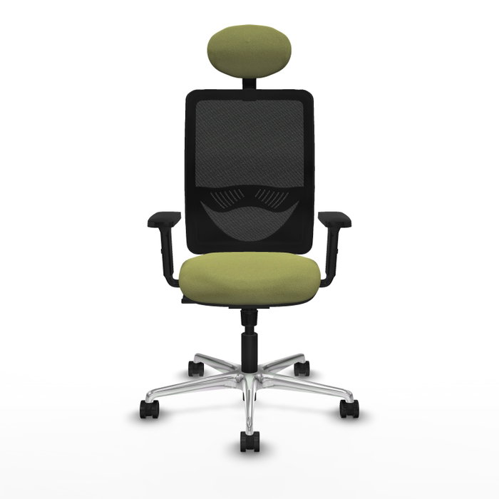 PIQUERAS Y CRESPO Silla de oficina Zulema Verde oliva con mecanismo Sincro PIQUERAS Y CRESPO Silla de oficina Zulema Verde oliva con mecanismo Sincro