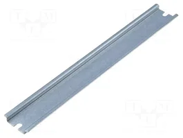 FIBOX Carril DIN TS35 de acero zinc 260x35mm