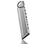 NGS WonderDock 12 Pro Hub USB Tipo-C 12 en 1 con 2xHDMI 4K, VGA, RJ45, 3xUSB 3.0, Lector Tarjetas SD/TF, USB-C PD 100W Gris