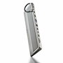 NGS WonderDock 12 Pro Docking Station USB Tipo-C 12 en 1 Plata