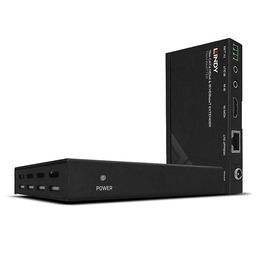 Lindy 70m Cat.6 HDMI 4K30, IR y RS-232 HDBaseT Extender con PoC