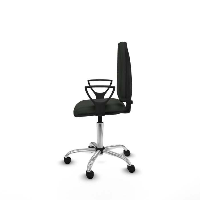 PIQUERAS Y CRESPO Silla de oficina Aýna Negra con Brazos Fijos PIQUERAS Y CRESPO Silla de oficina Aýna Negra con Brazos Fijos