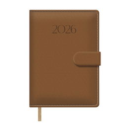 Agenda Anual (2026) Dohe Sena Cosida Tapa Extra Polipiel 150X210 D/P Camel
