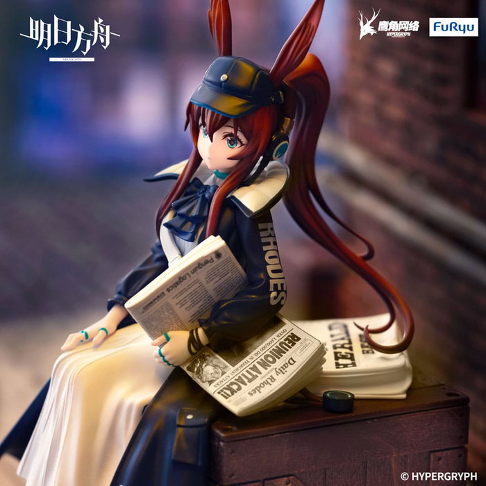 Arknights Estatua PVC Noodle Stopper Amiya Newsgirl Ver. 16 cm
