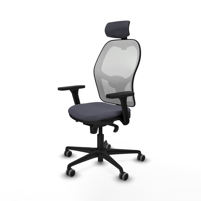 PIQUERAS Y CRESPO Silla de oficina Jorquera Gris y Blanca PIQUERAS Y CRESPO Silla de oficina Jorquera Gris y Blanca