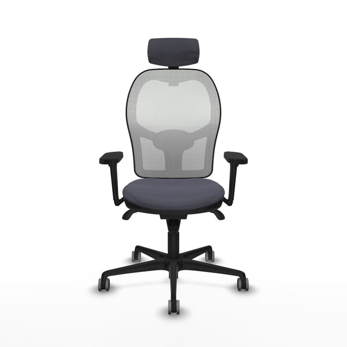 PIQUERAS Y CRESPO Silla de oficina Jorquera Gris y Blanca PIQUERAS Y CRESPO Silla de oficina Jorquera Gris y Blanca