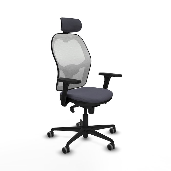 PIQUERAS Y CRESPO Silla de oficina Jorquera Gris y Blanca PIQUERAS Y CRESPO Silla de oficina Jorquera Gris y Blanca