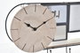 DKD Home Decor Estanteria Pared Urban Negro Marron Metal Madera 10 x 26 x 52 cm (4 Unidades)