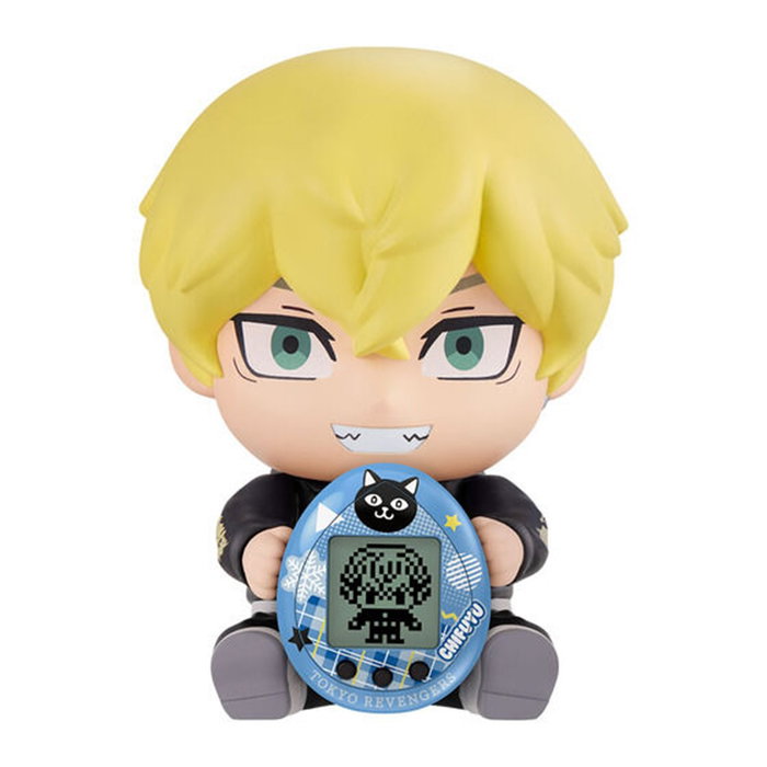 BANDAI Figura soporte Chifuyu + Tamagotchi Hugmy Tokyo Revengers BANDAI Figura soporte Chifuyu + Tamagotchi Hugmy Tokyo Revengers