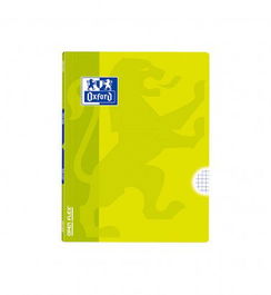 Libreta Grapada Oxford School Openflex A5 48H 90G Cuadric.4X4 Lima (Set de 10)