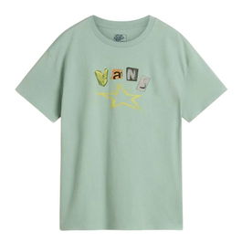 Camiseta de Manga Corta Mujer Vans Azul M