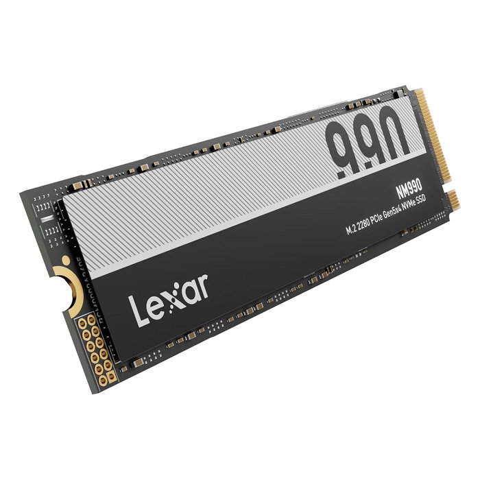 Lexar NM990 2TB SSD M.2 2280 PCIe 5.0 x4 NVMe - 14000 MB/s, Ref: LNM990X002T-RNNNG