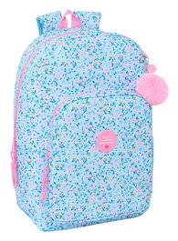 Mochila Escolar Vicky Martín Berrocal Paraíso Azul Rosa 30 x 46 x 14 cm