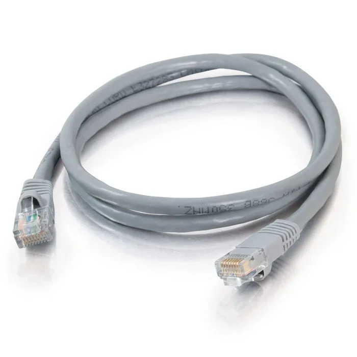 C2G 83145 Cable de Red Patch Cat5e UTP RJ45 a RJ45 5m - Gris, Funda Antienganche, para Ethernet, Switch, Router, Categoría 5e