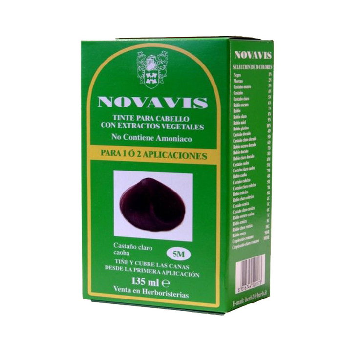 NOVAVIS Tinte 5M Castaño Claro Caoba NOVAVIS Tinte 5M Castaño Claro Caoba