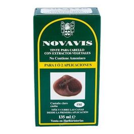 Novavis Tinte 5M Castaño Claro Caoba Libre de Amoníaco 135Ml