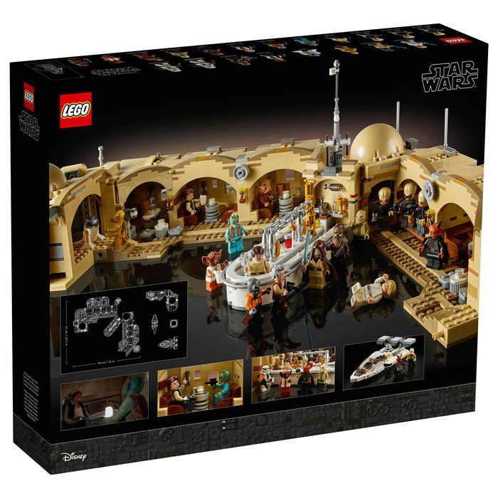 LEGO Star Wars Mos Eisley Cantina 75290 - Juego de Construcción 3187 Piezas con 21 Minifiguras