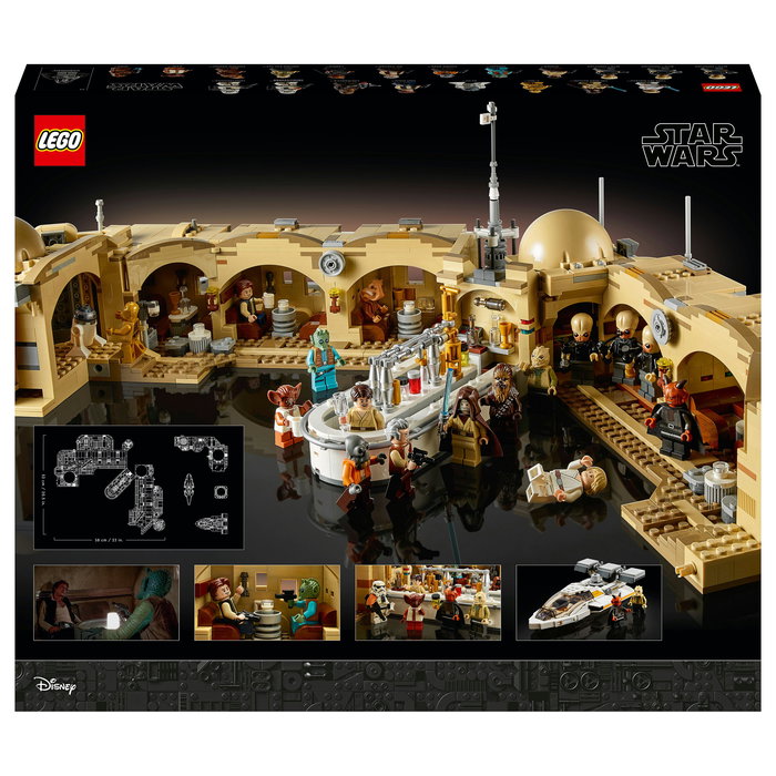 LEGO Star Wars Mos Eisley Cantina 75290 - Juego de Construcción 3187 Piezas con 21 Minifiguras