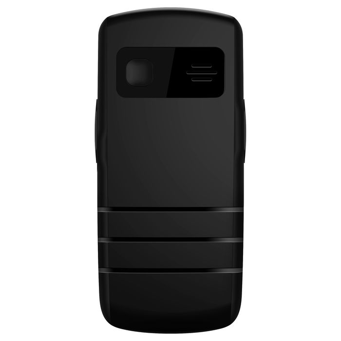 Beafon SL230 Teléfono para Personas Mayores - Negro, Pantalla 4.5 cm (1.77"), Batería 1000 mAh, Bluetooth, Radio FM, USB Tipo C, Desbloqueado