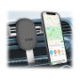 SBS Soporte Gravity para Smartphone con Clip para Rejilla de Ventilación, Negro