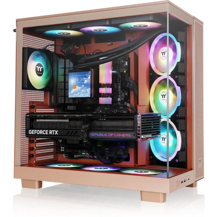Thermaltake View 380 XL TG ARGB Arena y Grava Thermaltake View 380 XL TG ARGB Arena y Grava