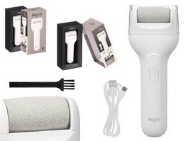 Argon Lima Eléctrica Pies Blanca 1200mAh USB C - 16.7x3.5x6.4 cm (Set de 12)