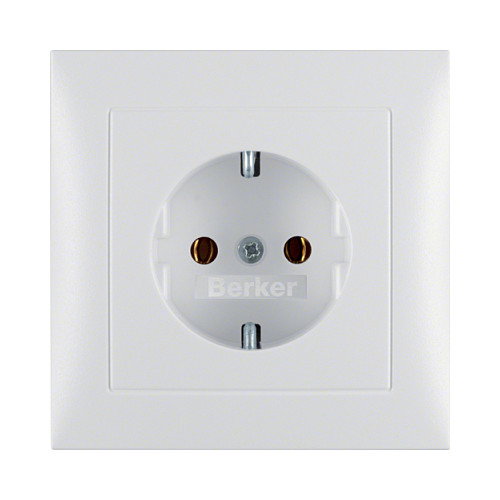 Berker 4742 99 09 UP-Steckdose PWS con placa S.1 Blanco Berker 4742 99 09 UP-Steckdose PWS con placa S.1 Blanco