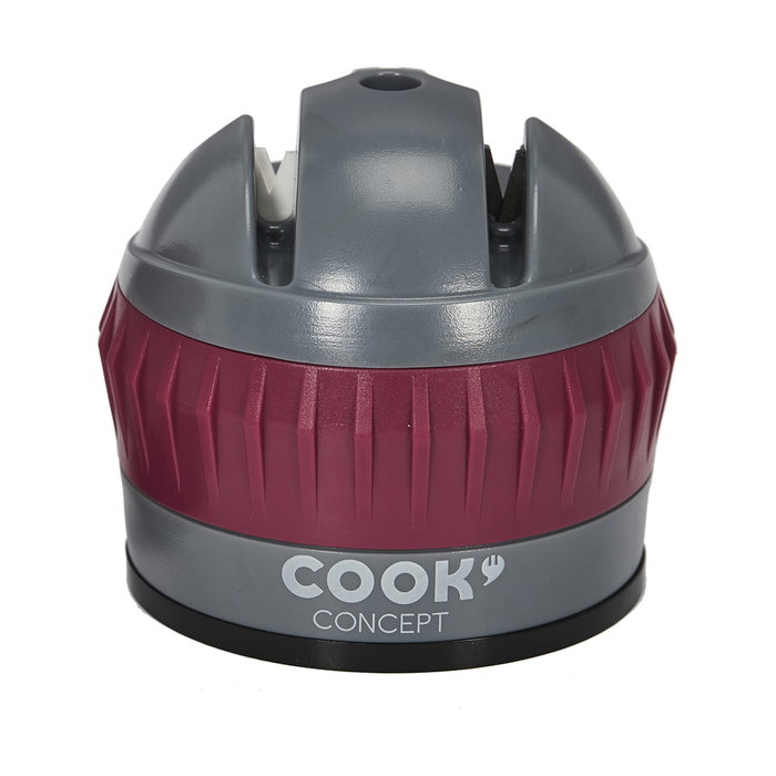 Cook Concept Afilador Doble con Ventosa