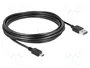 DeLOCK Cable USB 2.0 Tipo-A a Mini-B de 5 m, Negro