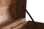 DKD Home Decor Baul Alpino Marron Beige 37 x 24 x 60 cm Set de 2