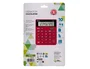 Liderpapel xf22 Calculadora Sobremesa 10 Dígitos Solar y Pilas Color Rojo 127x105x24 mm