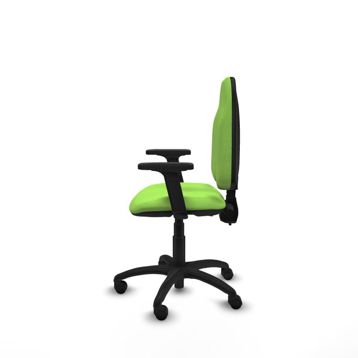 PIQUERAS Y CRESPO Silla de oficina Algarra color Pistacho con Brazos 2D PIQUERAS Y CRESPO Silla de oficina Algarra color Pistacho con Brazos 2D